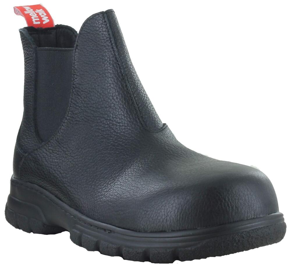 MELLOW WALK WOMEN'S MADDIE 446128BLK METAL-FREESAFETY SHOE